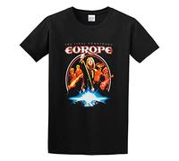 Limeiren Europe The Final Countdown Unisex 100% Cotton Short-Sleeve T-Shirts Black L