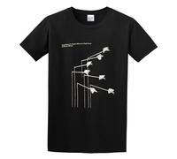 Limeiren Modest Mouse Good News for People Unisex 100% Cotton Short-Sleeve T-Shirts Black S
