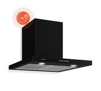 Limelight Cooker Extractor Hood 60cm Wall Hood 600m³ / h Black