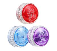 Limelight LED Light Up Yo-Yo | Flashing Colour Changing Yo Yo for Beginners & Kids ,Cool Light Show Toy , Durable Construction , Ideal Christmas, (3 Pack, Colours Vary) (4)