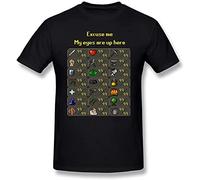 LIMENGDA LINGLIN Run&ES&ca&pe T Shirt Run&ES&ca&pe My Eyes are Up Here T-Shirt Black XL