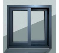 LIMENQIN Aluminum Alloy Sliding Window, Basement Glass Window, Horizontal Slider Venting Windows, Mobile Home Shed Windows, Customizable, for House, Bathroom(W120xH100cm/W47.2xH39.3in)