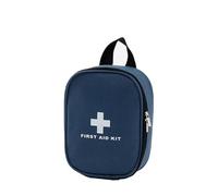 LIMENQIN Portable Medical First Aid Kit for Home and Travel, Portable Emergency Medical Organizer with Adjustable Straps, Suitable for Home, Outdoor, Car and Travel Scenarios(Navy Blue,5.1x2.2x17in)