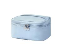 LIMENQIN Portable Travel Medicine Bag,Large-Capacity Home Medicine Storage Bag,Student Medical First Aid Medicine Box,Waterproof,Suitable for Home,Outdoor,and Vehicle(Blue)