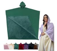 Limeremce Arcane Hoodie, Loose Blanket Hoodie, Weighted Hoodie Cloak Blanket, Oversized Hoodie Blanket, Calming Cloak Hoodie Portable Fleece Blanket for women Men (Green)