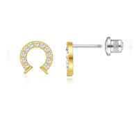 limerencia 20G Hypoallergenic Titanium Screw Back Earrings G23 Implant Grade F136 Studs Post for Sensitive Ears Tragus Helix Cartilage, Titanium, No Gemstone
