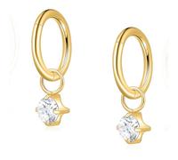 Limerencia G23 Titanium Hoops Rook Piercing Jewelry 6mm 8mm 16G 18G Implant Grade Titanium Dangle Huggie Rook Earrings Cartilage/Conch/Daith/Helix Piercing Stacking Rings for Women Men Sensitive Ears