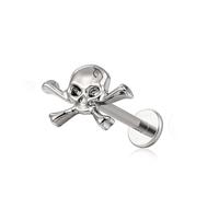 limerencia Hypoallergenic Titanium Earring 18G Internal Thread Stud 6mm 8mm 10mm ASTM F136 Flat Back Piercing Jewelry for Tragus Helix Conch Nose Cartilage Lip(1pc)