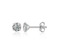 Limerencia Titanium Earrings Studs, G23 Implant Grade Hypoallergenic Earrings, Pure Titanium Piercing Jewelry for Sensitive Ears (3mm)