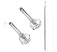 limerencia Titanium Threadless Bar Post for Tragus Body Piercing,16G/18G/20G Press Fit Flat Back Stud Earrings Push in Post Replacement Medusa Helix Couch Piercing Jewelry for Women Men(A Pair), 16G