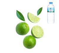 Limes 1kg Comes with Kaltun Water - Fresh, Zesty Limes Perfect for Cooking, Smoothies & Drinks. Paired with Pure Spring Water for a Refreshing, Tangy Combo.