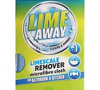 Limescale Remover Microfibre Cloth for Bathroom and Kitchen Cleaning. Dual Sided.