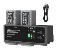 LIMETA MC331 200W 3-Channel Fast Charger for DJI Air 3/Air 3S: Intelligent Parallel Charging Hub with Dual USB-C Input, Polying App & Discharge Mode (Batteries Not Included)
