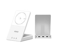 LIMETA MD100 3 in 1 Wireless Charging Station,2 Ports USB C Charger Support Output MAX 45W with 15W wireless charging, Magnetic Safety Charger Phone Standfor fast charging compatible with iPhone, iPad