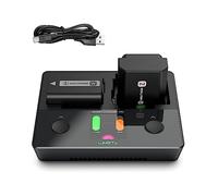 LIMETA NP-FZ100/NP-FW50/NP-BX1 Dual Camera Battery Fast USB Charger for Sony Camera,with LCD Smart Dual Charger for Sony A6700、A6400、Alpha 7、A7III、A7IV、A7II、A7R、ZV-E10,NEX-C3,DSC-RX100 and More