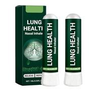 Limetow Inhaler, Limetow Lung Health Detox Inhaler, Men Nasal Inhaler, Lung Cleanse Purifier (2Pcs)