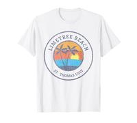 Limetree Beach St. Thomas United States Virgin Islands T-Shirt