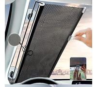limiao123 Car Sun Window Shade,Car Roller Sunshade Retractable Car Window Roller Blinds Sun Protection Window Shield With Suction For Side And Rear Car Window (68x125cm)