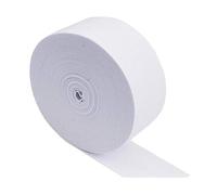 LIMIKPH 5 Meter Flat Elastic Band for Sewing,35mm 45mm 55mm 65mm Wide Waistband Elastic (35mm White)