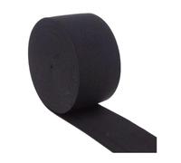 LIMIKPH 5 Meter Flat Elastic Band for Sewing,35mm 45mm 55mm 65mm Wide Waistband Elastic (55mm Black)