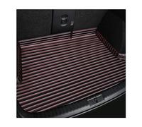 LIMIMIKAIXIN Car Boot Liner Mats for Jaguar F-Pace 2021-2024, Leather Trunk Mat Waterproof Cargo Protector Luggage Tray Pad Auto Interior Accessories,C/Black Red-plus side