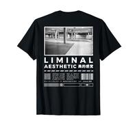 Liminal Spaces (BackPrint) Vaporwave Backrooms Pastel Goth T-Shirt