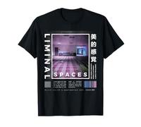 Liminal Spaces Vaporwave Retro T-Shirt