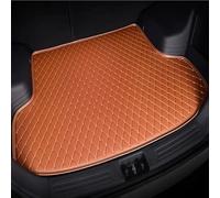 LIMINFACAI Car Boot Mats For Audi TT RS Coupe 2011-2014, Automotive Tailored Leather Trunk Cargo Tray Liners Waterproof Anti-Scratch,A/Orange