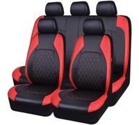 LIMINFACAI Car Seat Covers Full Set for FIAT 500 (2007) 2007 2008 2009 2010 2011 2012 2013 2014 2015 2016,Automotive 5seats Custom Leather Protectors Airbag Compatible Adjustable