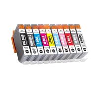LIMINGHUA PFI-5100 Ink Cartridges Compatible for imagePROGRAF PRO 310 Printer 10 Pack (MBK PBK C M Y R GY PC PM CO)