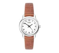 Limit 60000 Classic Ladies Watch - White Dial Light Brown Strap
