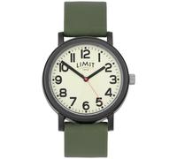 Limit Easy Read Green Silicone Strap Watch