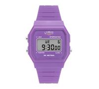 Limit Ladies Classic Digital Watch with Purple Silicone Strap 5718