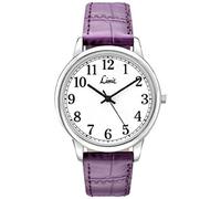 Limit Ladies Purple Faux Leather Strap Watch