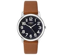Limit Men's Classic Black dial Brown Strap 5761.37,Brown