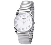 Limit Men's Round White Dial Expander Watch