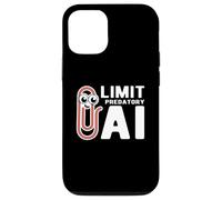 Limit Predatory AI Data Protection Paper Clip Case for iPhone 12/12 Pro