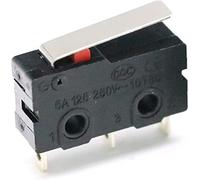 Limit Switch 10 Pcs 20x11x6.4mm Mini Micro Roller Lever Arm SPDT Snap Action No Handle/with Handle/Scroll Wheel(With Handle)