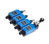 Limit Switch, 10Pcs 8104-8107 -8108-8111 -8112-8166-8169 Limit Switch, Rotary Adjustable Roller Lever, AC250V, Normally Open/Normal Closed(ME-9101)