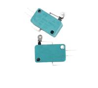 Limit switch 5pcs 5A 250V 125V NO + NC + COM 6.3mm 3 Pins Switch 28mm 52mm Arc Roller Lever Touch Switch(Orange)