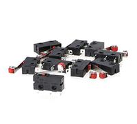 Limit Switch 5Pcs/Set KW12-3 PCB Micro Roller Lever Arm Open Close Microswitch Tool Parts