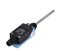 Limit Switch Micro, Momentary Self Reset Coil Spring Rod Actuator 1NO 1NC 6A Electrical Control Switch for Industrial Equipment Zinc Alloy Plastic 1 Pack