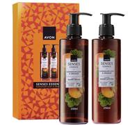 Limited Boxed Gift Set Senses Essence Geranium Leaf & Orange Care Set includes Hand Wash 250ml and Hand Lotion 250ml