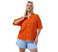 Limited Collection Curve Crochet Shirt - Women's - Plus Size Curve