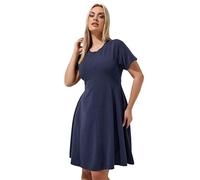 Limited Collection Curve Skater Pleat Dress - Women's - Plus Size Curve