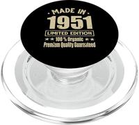 Limited Edition 1951 Birthday 1951 Born in 1951 PopSockets PopGrip for MagSafe