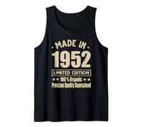 Limited Edition 1952 Birthday 1952 Born in 1952 Tank Top