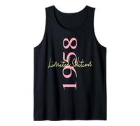 Limited Edition 1958 Birthday 1958 Born 1958 Vintage Tank Top
