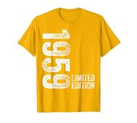 Limited Edition 1959 Men Boy 67 Years Vintage 67th Birthday T-Shirt, Men, Golden Yellow, Medium