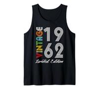 Limited Edition 1962 Birthday 1962 Born 1962 Vintage Tank Top